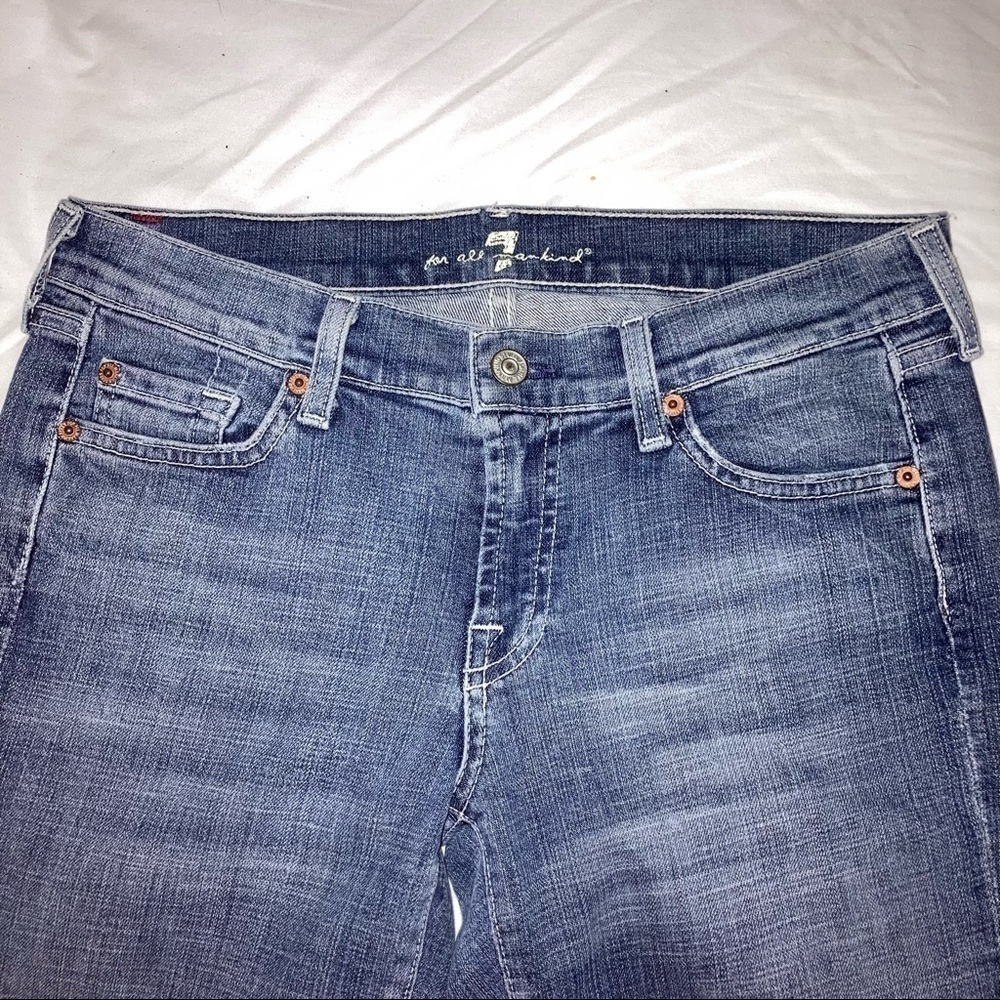 7 for All Mankind Bootcut Flare Jeans 28 - Picture 7 of 7